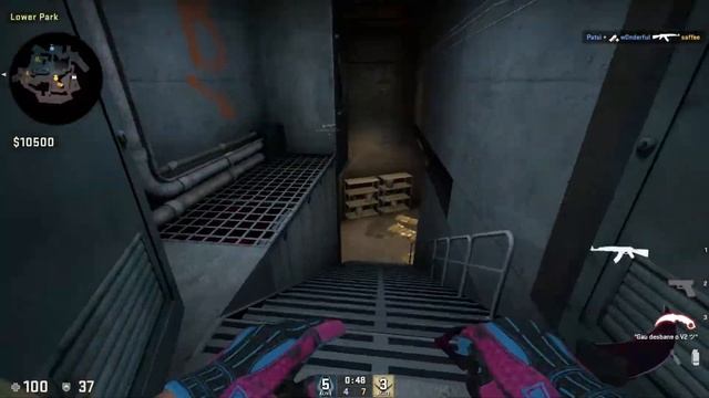 CSGO POV FURIA arT (24/14) vs Spirit (overpass) @ IEM Cologne 2022 смотреть онлайн