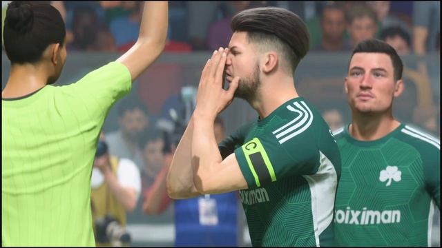 EASPORTS FC24: TRIO MANCHASTER RMN(RONALDO MESSI NEYMAR) vs PANATINAIKOS смотреть онлайн