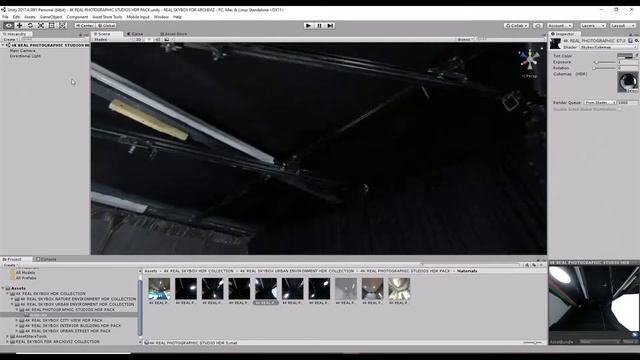 4K REAL SKYBOX PHOTOGRAPHIC STUDIOS HDR PACK - Unity 3D Asset Showcase смотреть онлайн