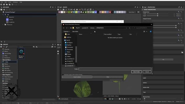 easy leaf textureing in Blender and Substance designer смотреть онлайн