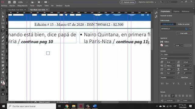Diagramación en Indesign CC 2020 смотреть онлайн