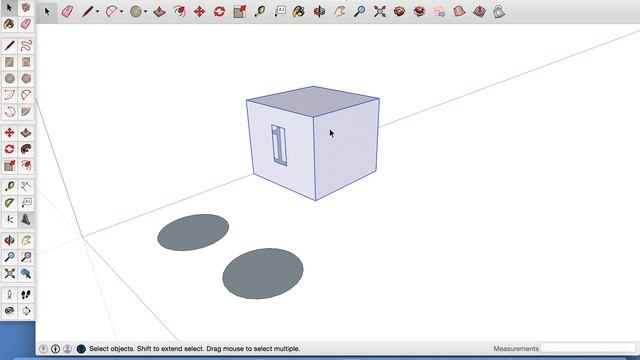 Copying Shapes and Objects - Google Sketchup смотреть онлайн