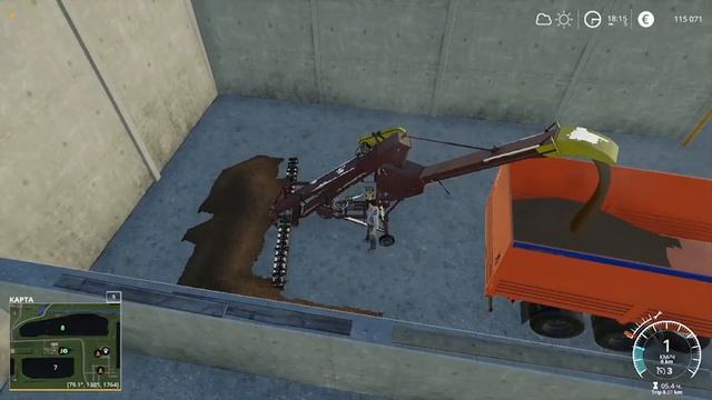 Timelaps №2 карта рассвет продажа урожая и внесение минеральных удобрений смотреть онлайн