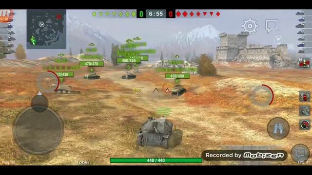 World Of Tanks Blitz. Сравнение 4-рьох танков: CY-85,HETHER,A-20,Matilda