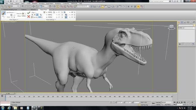 3Dean: Using the Object Paint Tool in 3ds Max 2012 to a make a candy Dino... смотреть онлайн