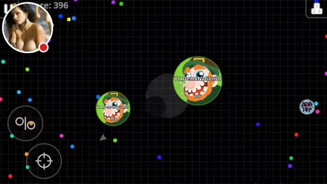 Agar.io Live Streaming Playing On mobile app aim for top 10 смотреть онлайн