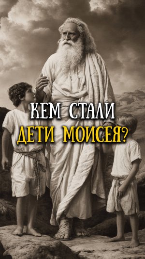 Дети Моисея. Гирсам и Елиезер
