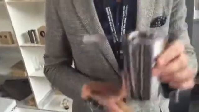 Erik Lorincz presenting his BIRDY Bar Tool Collection at BCB - 007 style смотреть онлайн