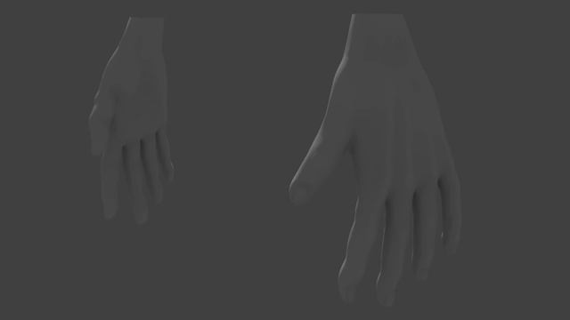 Blender Hand model смотреть онлайн