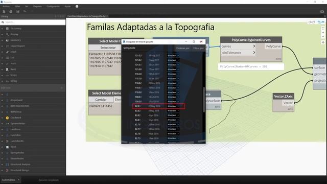 Video 08 || 1.8 UBICAR ELEMENTOS EN LA TOPOGRAFIA || Dynamo para Revit || Nivel II || BIM INGENIERO смотреть онлайн