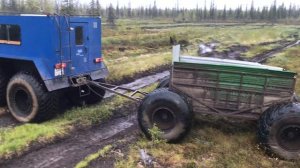 вездеход Зырянин - 112   рабочие будни