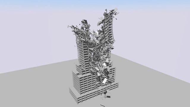 Blender Building Collapse 04 смотреть онлайн