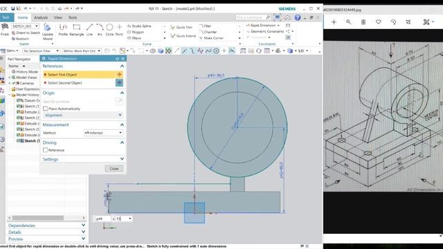 #Nx #Siemens #tutorial Nx part design tutorial. Siemens NX CAD Tutorial,Moudling смотреть онлайн