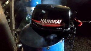 лодочный мотор ханкай 9.8 работает как то неправильно (дергается)