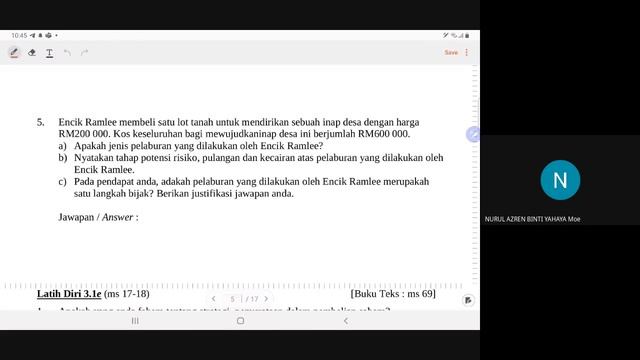 GM KELAS MATEMATIK TINGKATAN 3 PKPB (PART 2) смотреть онлайн
