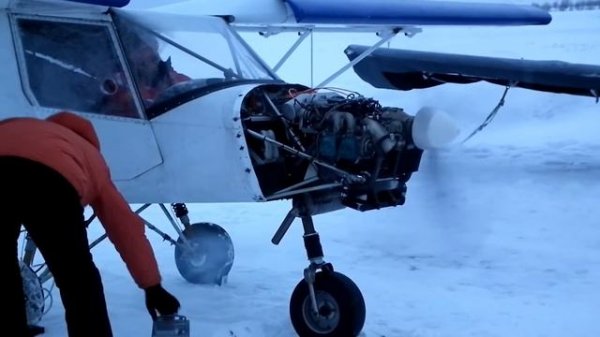 Запуск авиадвигателя ROTAX® 912 ULS DCDI