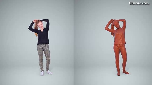 3D Human Model: Realistic Casual Woman for 3ds Max, Cinema 4D, SketchUp, Rhino, VRay and Thea Rende смотреть онлайн