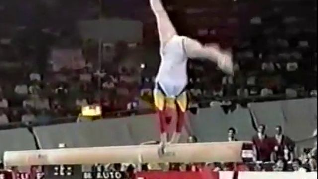 Gabriela Potorac - 1989 Worlds EF - Balance Beam смотреть онлайн