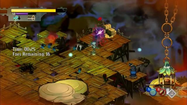 Let's Play - Bastion - Defeating Squirts below 60 seconds - War Machete Upgrade смотреть онлайн