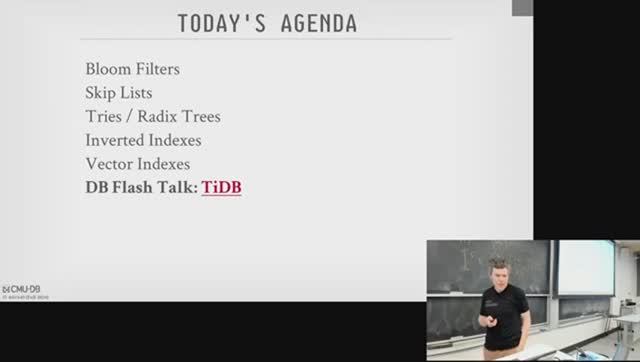 INTDB24 09 - Vector Indexes, Inverted Indexes, Filters, Tries ✸ TiDB Talk