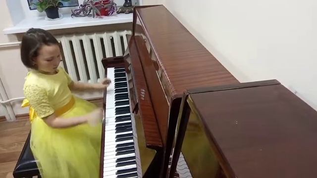 Ф.Рибицький"Кіт і миша",грає Харчук Таміла,2 клас,7років,Попільнянська МШ смотреть онлайн