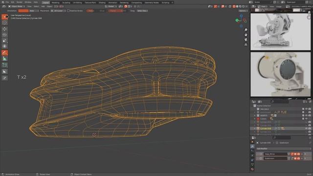 SHILLSTREAM: Reworking MDL-007 | Blender 3.6 | HMP03 | Part 11 смотреть онлайн