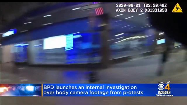 Boston Police Launch Investigation After Body Camera Footage Released From Protests смотреть онлайн