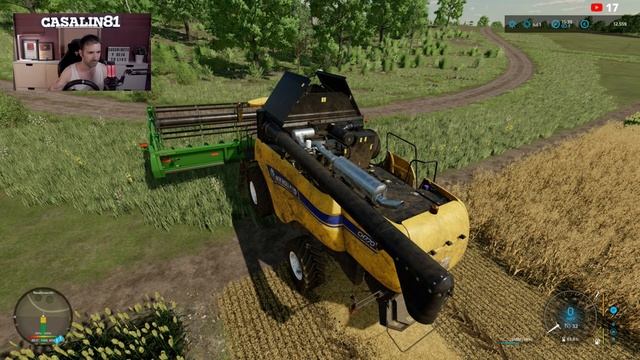 🚜FS22 | ZIELONKA - Mucha cosecha y mucha paja #51 | PS5 - ESPAÑOL смотреть онлайн