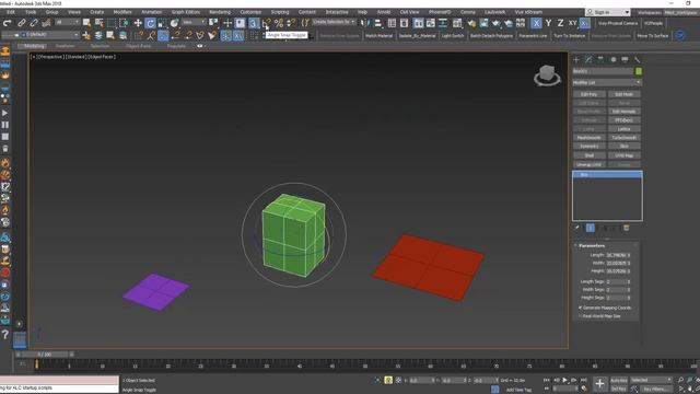 3DS Max Rotate And Scale Using Snap смотреть онлайн