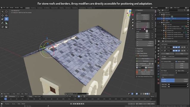 Medieval Cartoon library for KIT OPS (BLENDER) смотреть онлайн