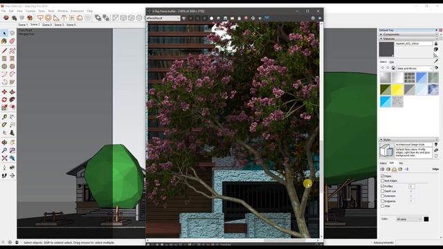 Tips to get Realistic Render Using VRay for SketchUp смотреть онлайн
