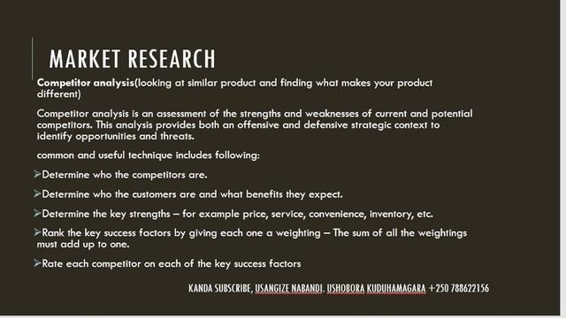what is market research? lesson 2/10 Economic Empowerment смотреть онлайн