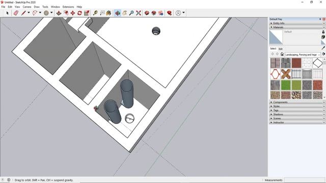 How to SketchUp fishpond + render to enscape | SketchUp tutorial смотреть онлайн