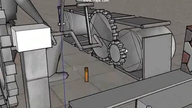 Sketchup Animation Assembly Line смотреть онлайн