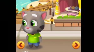 Говорящий Том бег за золотом