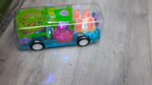 Автобус яркий и музыкальный. #игрушки #играем #автобус