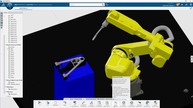 Robotics Simulation - Lesson 3B: Teaching an Arc Welding Robot смотреть онлайн