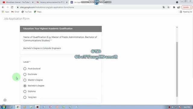 Oinsa Atu Kompete Vaga Online ba NGO Associação Maluk Timor (AMT) Liu Husi Pajina Facebook ka Email смотреть онлайн