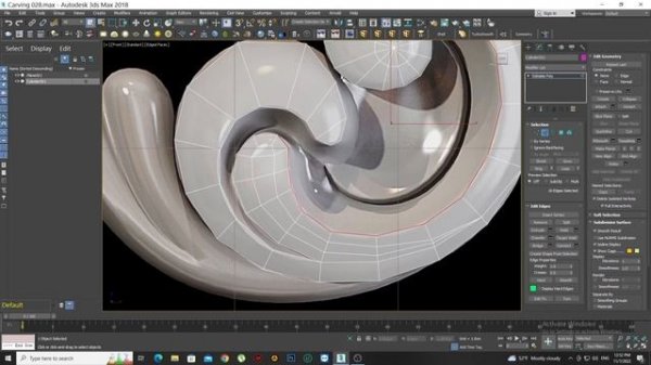 Modeling Classic Carving Decor (027) in 3dsMax/Xaqani Ahmedov