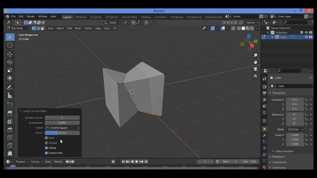 How to use Loop cut and slide in Blender | Blender modeling tutorials смотреть онлайн