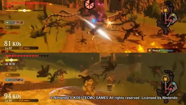 Random Hyrule Warriors Age of Calamity clip смотреть онлайн