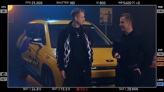 Актер Дмитрий Гриневич в клипе Оксана Почепа (Акула) и DJ Dimixer — «На такси» смотреть онлайн