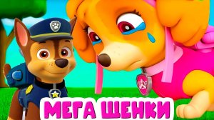 Мультик Щенячий Патруль Мега-Щенки Спасение в Бухте Приключений. Райдер против Отважного Робота.