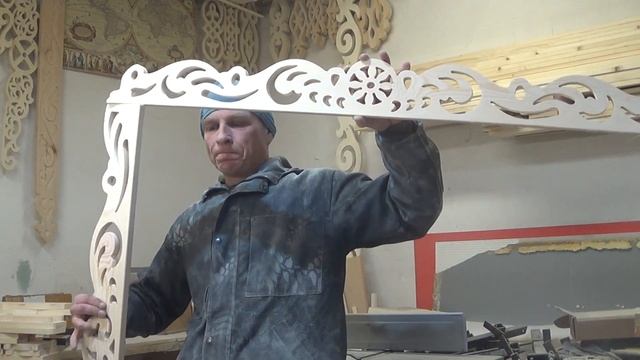 Обналичка.Резные наличники 44