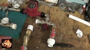 Бюджетный смесительный узел для тёплого пола своими руками.