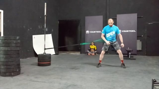 Боковые прыжки (торможение)