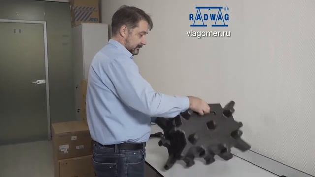 Распаковка и подготовка к работе анализатора влажности RADWAG MA 50.R2 (Польша) смотреть онлайн