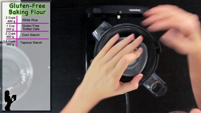 Gluten Free Baking Flour mix in a Vitamix, Blendtec Power blender смотреть онлайн
