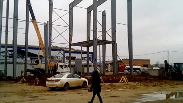 Строящийся объект по производству сухого молока(14)