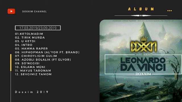 Doxxim - Leonardo DaVinci (To'plam) | 2019 Album